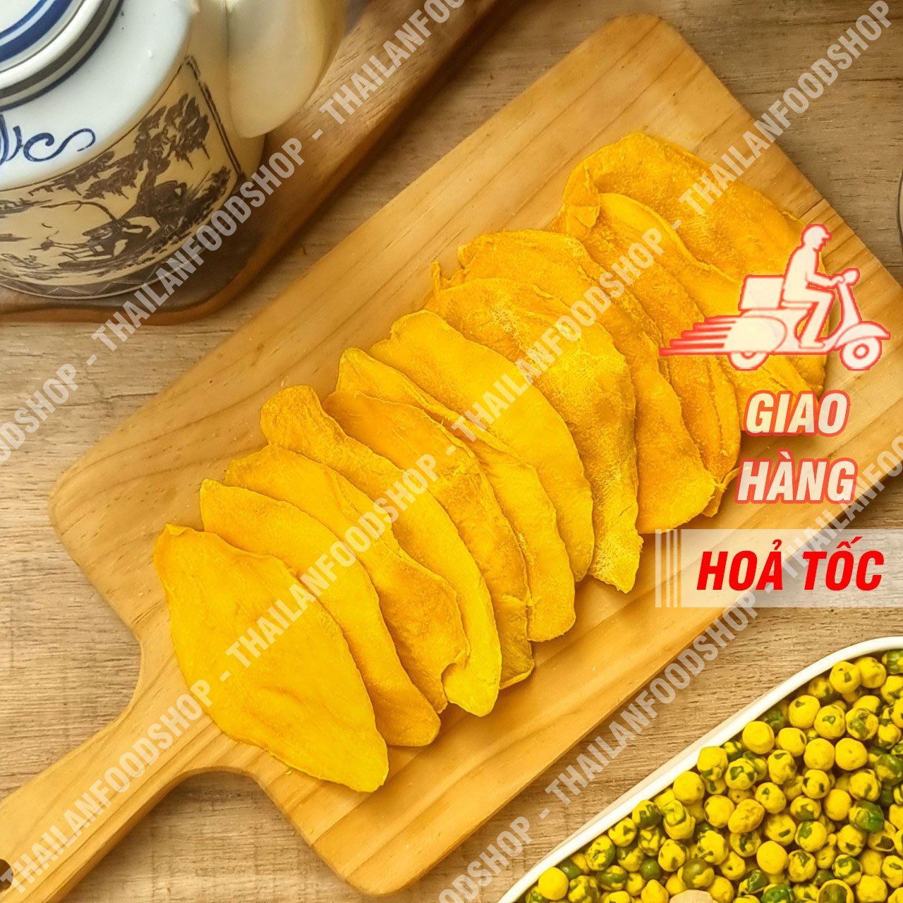 Xoài Sấy Dẻo - Lon 500gr