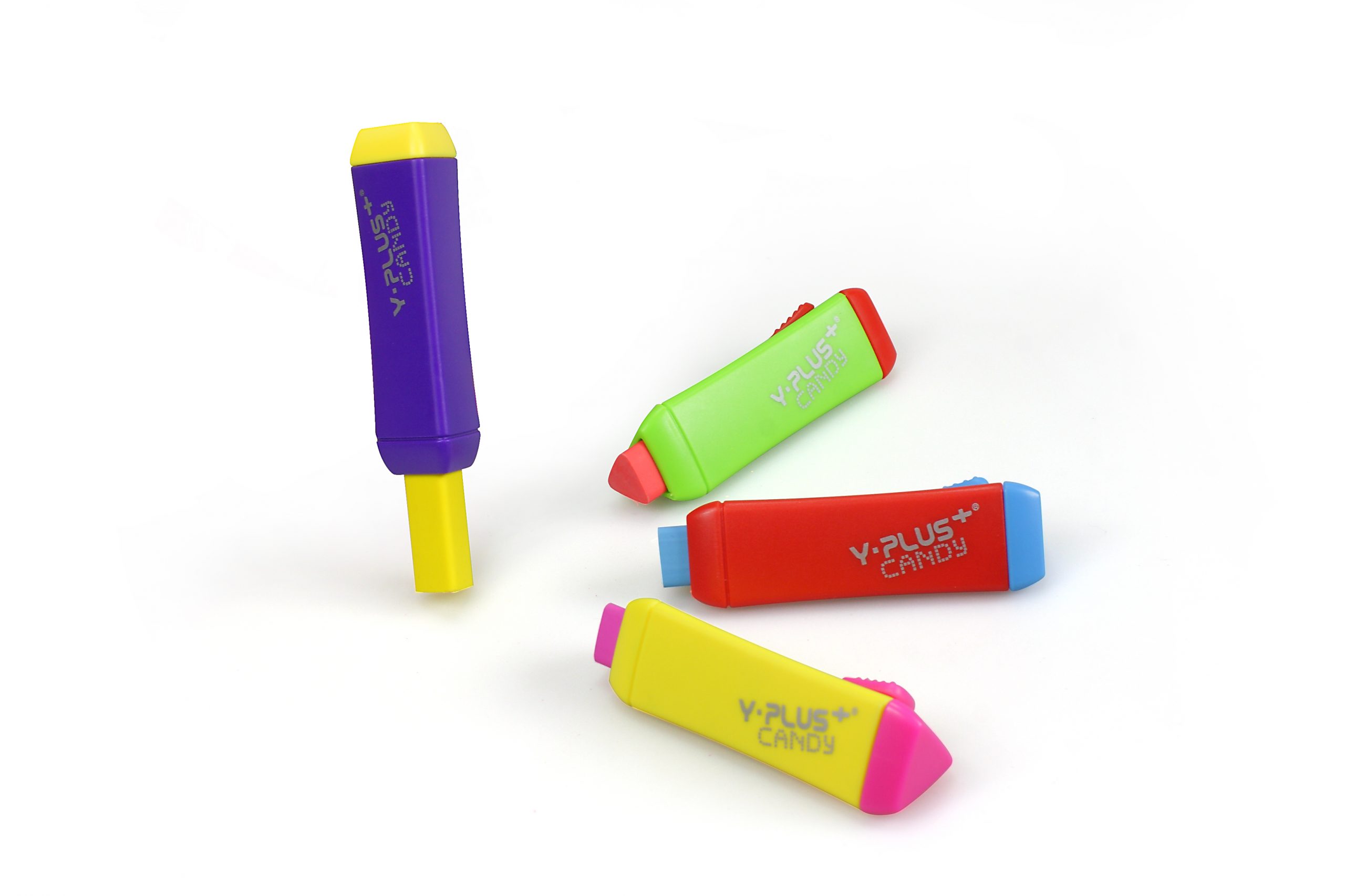 Gôm tẩy đẩy CANDY Y-PLUS – EX1303, Thiết kế sinh động, an toàn với học sinh