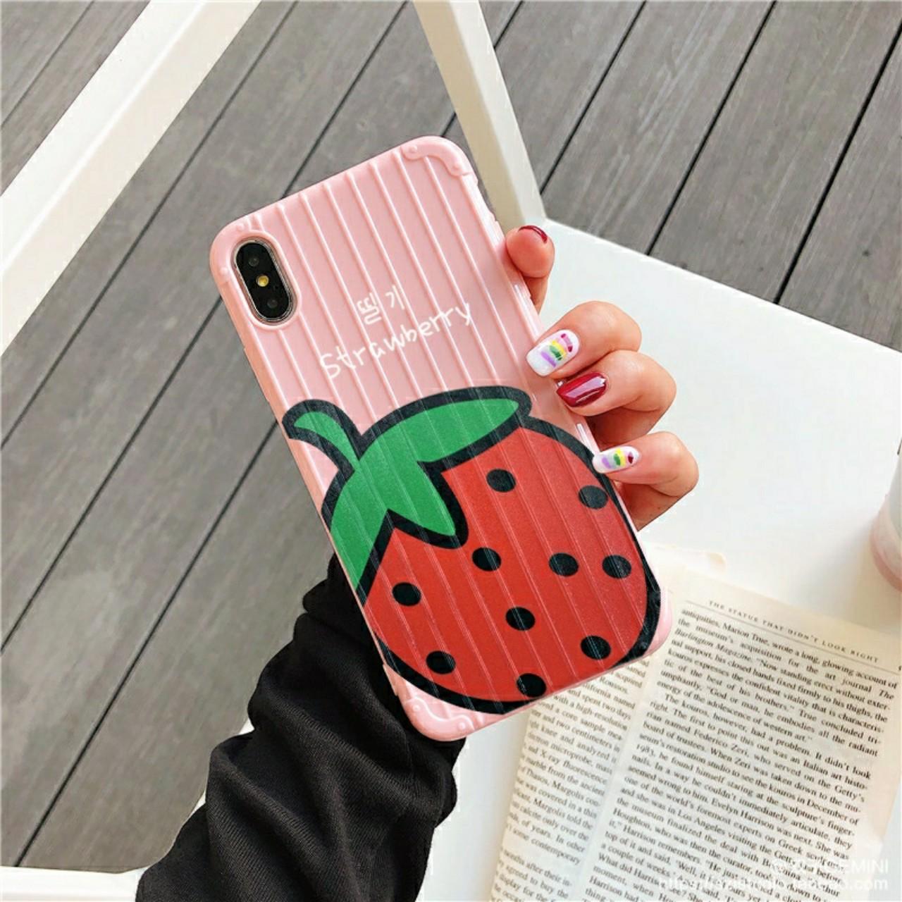 Ốp lưng Huawei Nova 2i,Y7 Pro 2019,Y9 2019,Y9 Prime 2019,Y6 Prime 2018,3e,3i,P30 Lite,4e,ốp Vali hình trái cây-H12