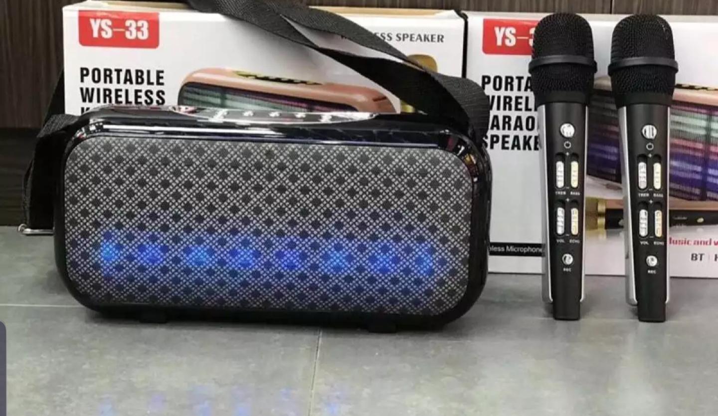 Loa karaoke bluetooth 2 micro YS33 công suất 14W - Âm thanh cực chất