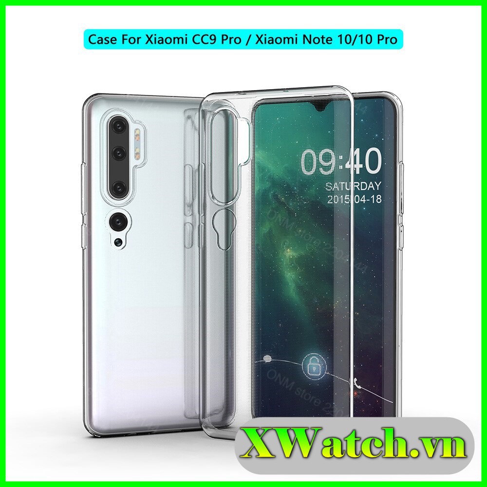 Ốp lưng silicon chống va đập mi cc9 pro / mi note 10 / mi note 10 pro