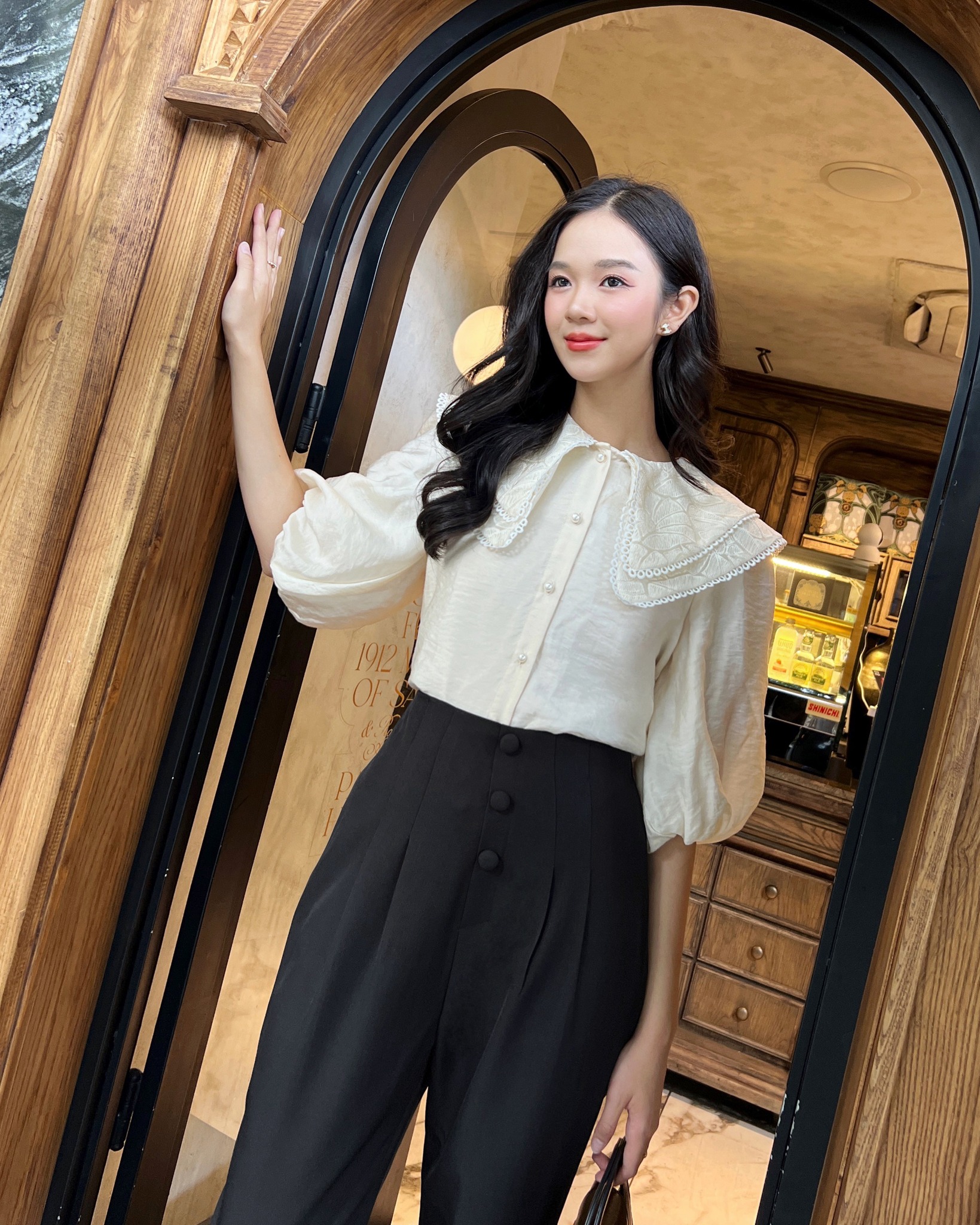 Voucher siêu sale 15% OLV - Quần Davis Basic Pants