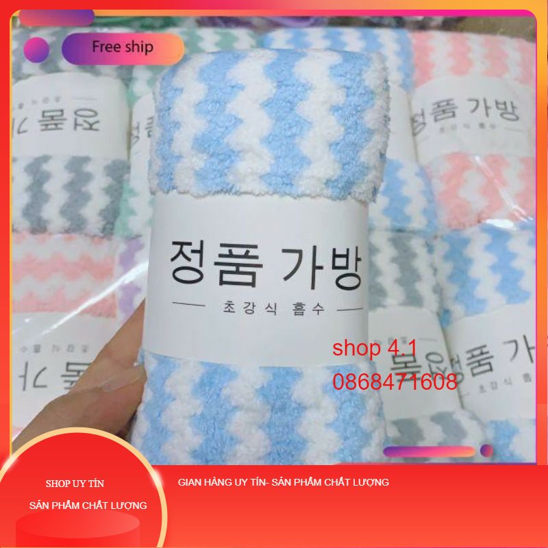 Khăn mặt hàn quốc siêu mềm mại siêu thấm hút