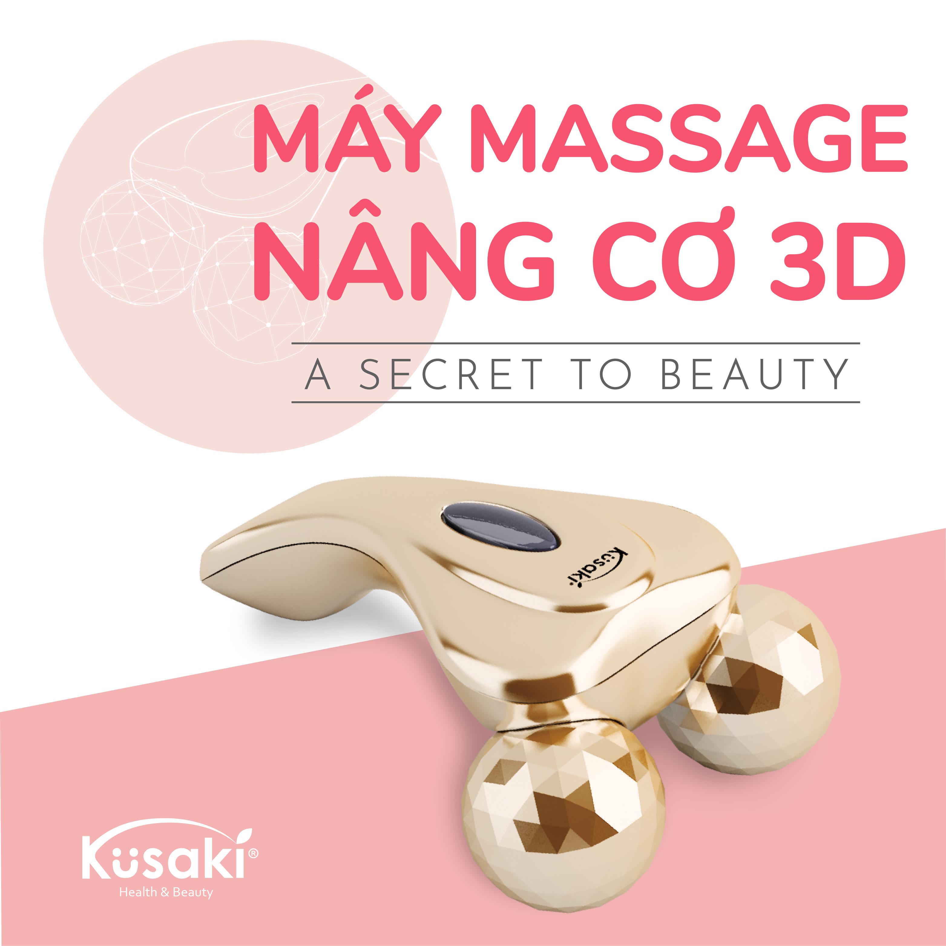 Cây lăn massage nâng cơ mặt 3D