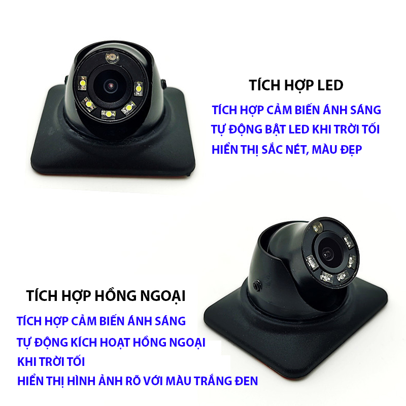 Camera cặp lề dán gương xe hơi AHD