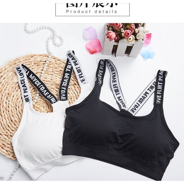 Combo 2 chiếc  bra thể thao dây chữ