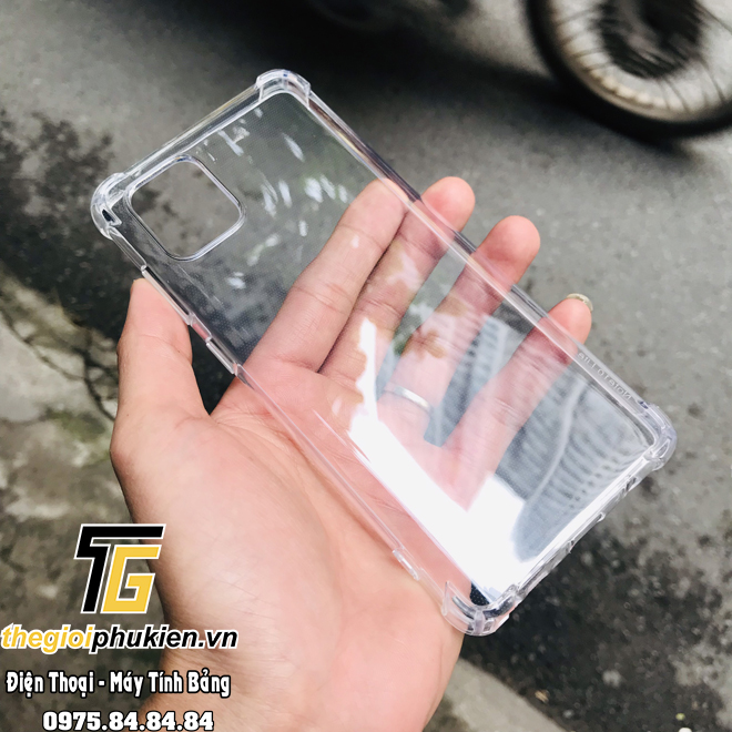 Ốp lưng Samsung Galaxy Note 10 Lite, Galaxy A81 Silicon dẻo trong suốt chống sốc
