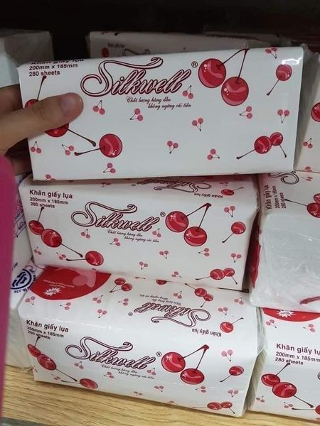 Khăn giấy lụa Silkwell cao cấp ( 280 tờ /1 gói )