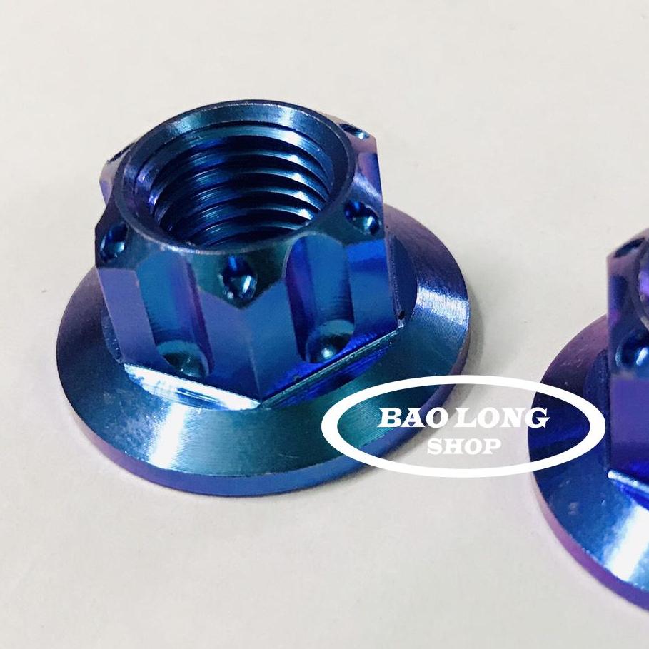 2 Ốc Tán TiTan GR5 12Li Xanh Tím (100%Titan)SIÊU RẺ