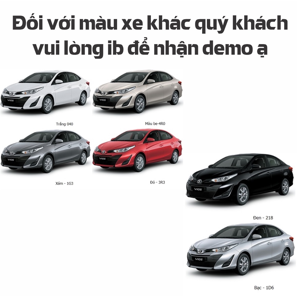 Decal Tem Xe VIOS Mẫu 004