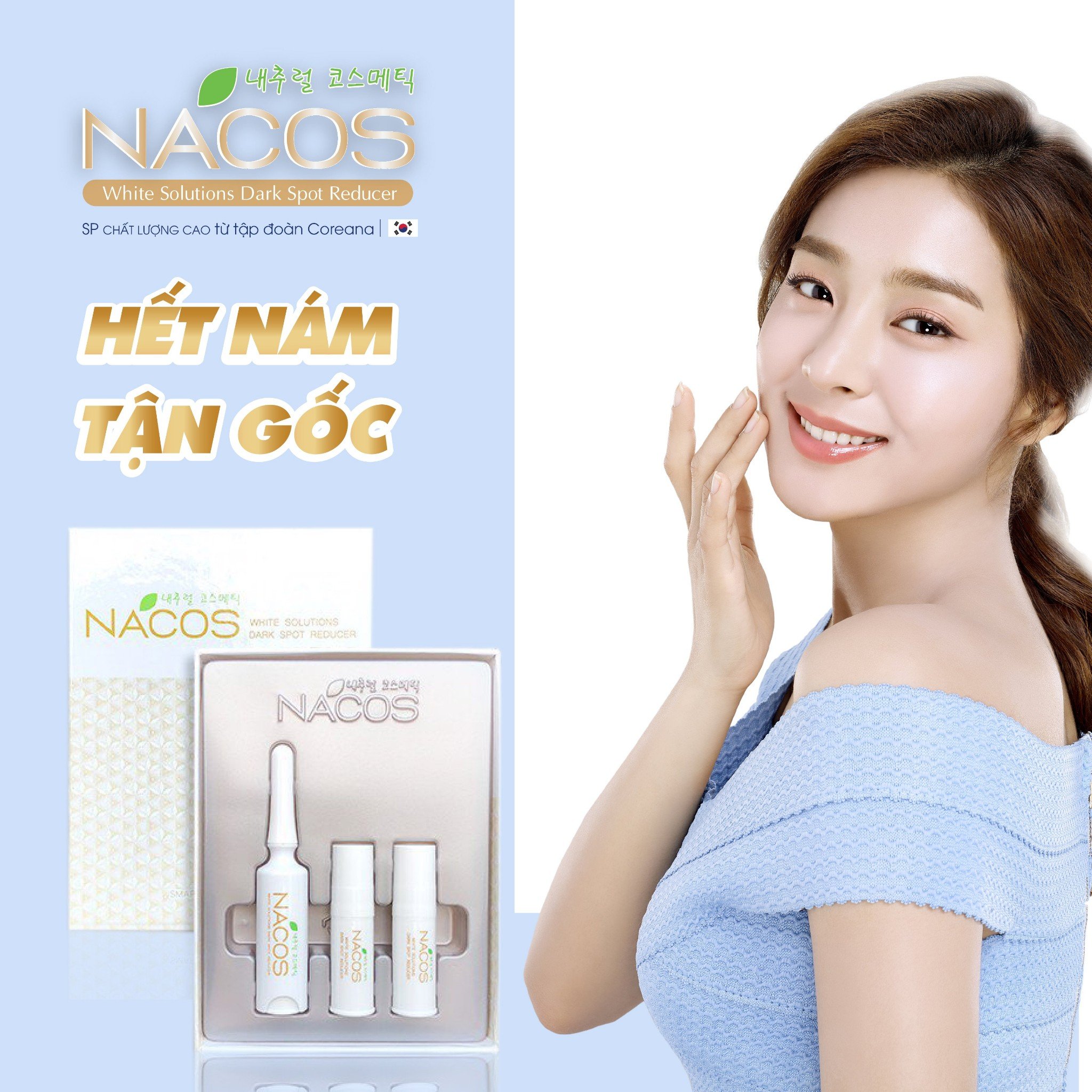 Kem Trị Nám Nacos White Solution Dark Spot Reducer