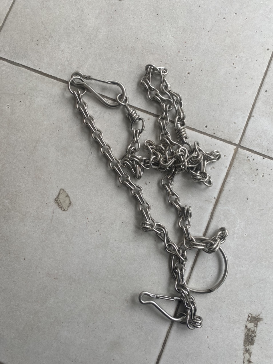 Hanpet - Xích Inox cho chó, mèo (4 size)