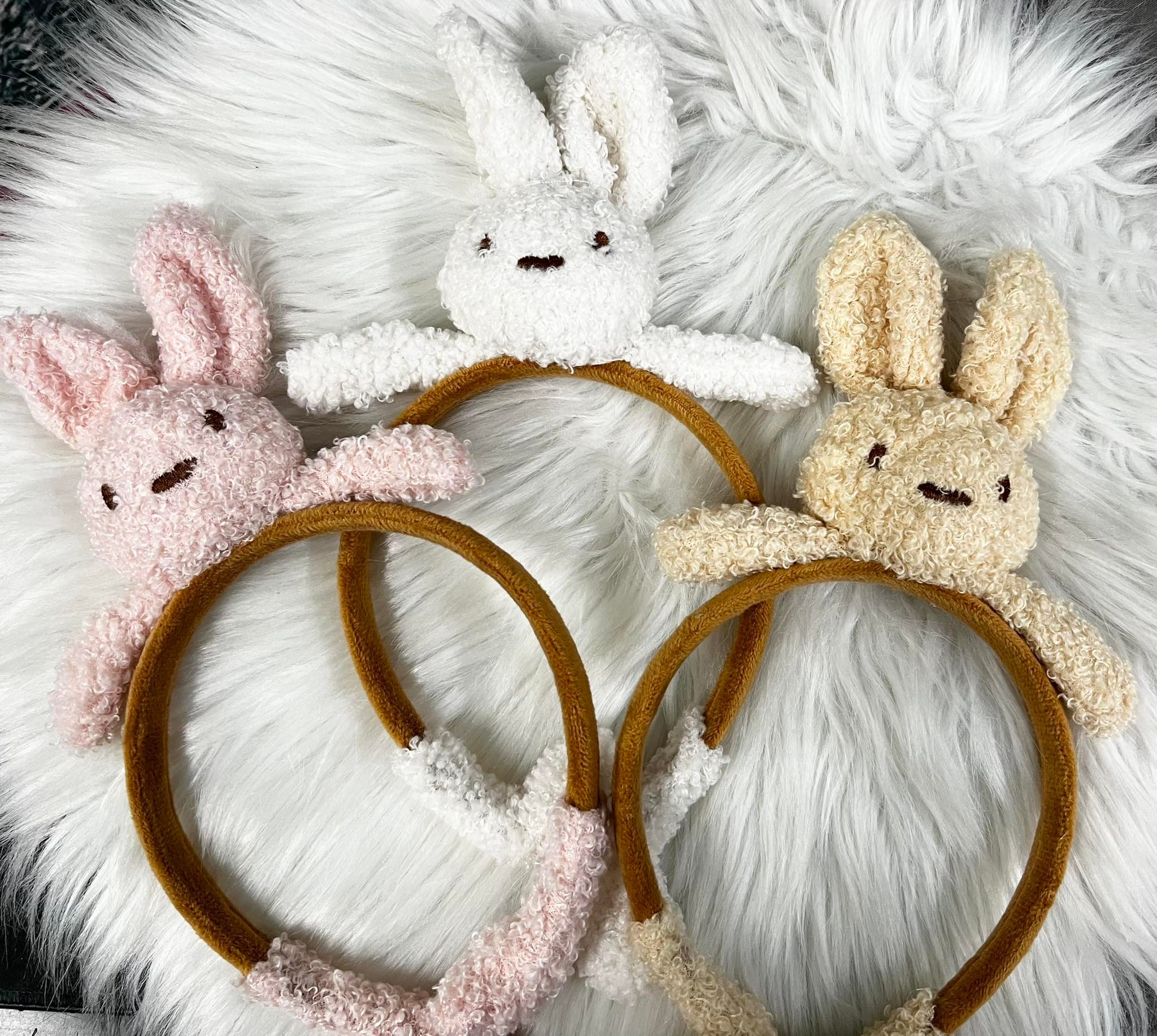 Băng Đô Cài Tóc Mix Thỏ Con Cute