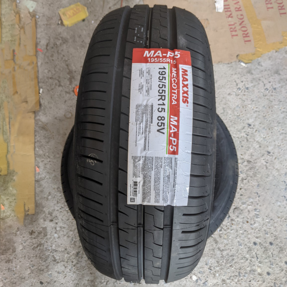 195/55R15 MAP5 Lốp ô tô MAXXIS Thái Lan
