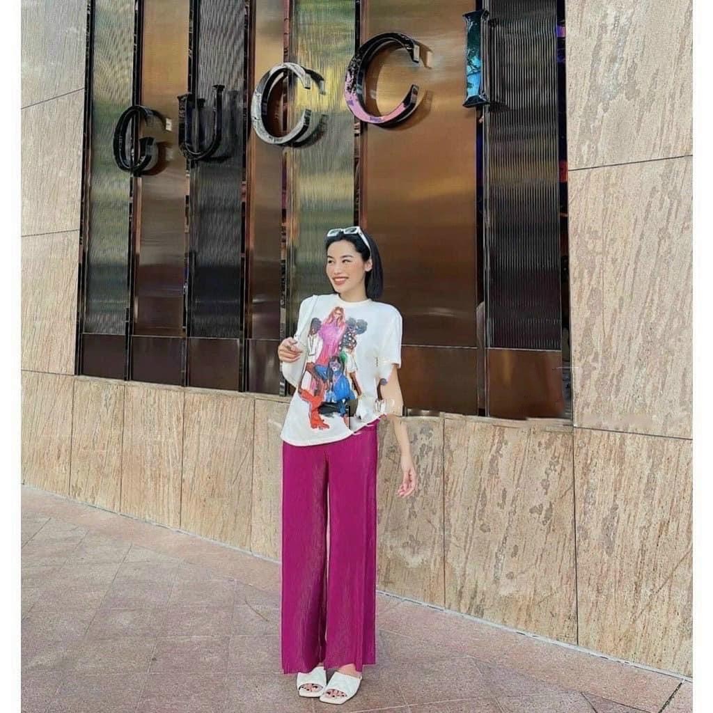 [Hỏa Tốc] Quần Suông Thun Gân Dập Ly Q04