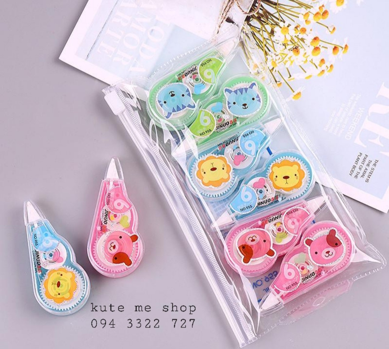 Thế giới viết xóa siêu xinh - 1 set 2 cây