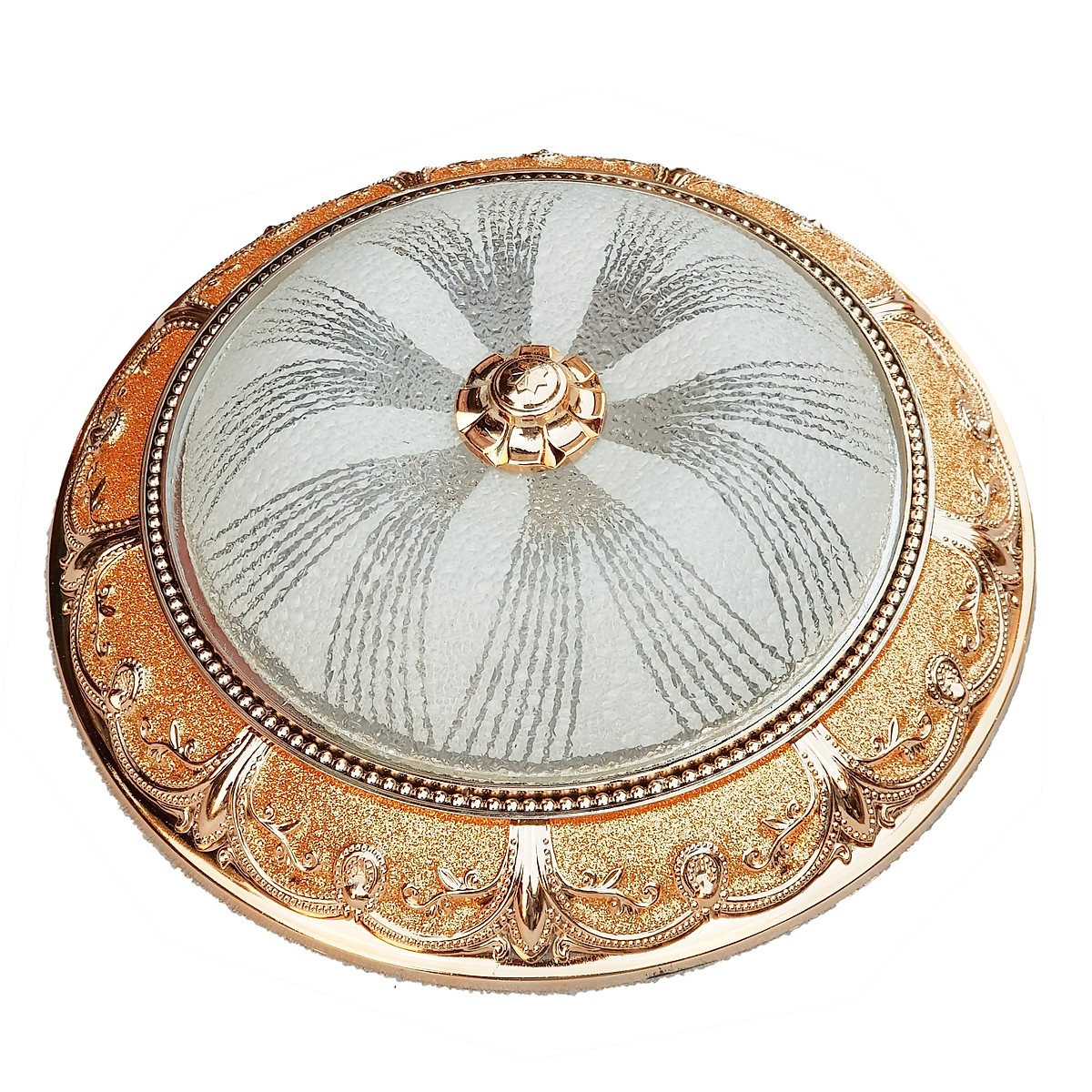 Đèn ốp trần ban công, sảnh đón, phòng ngủ kiểu tân cổ điển sang trọng NM912 (Có 3 màu ánh sáng) - AnAn Deccor