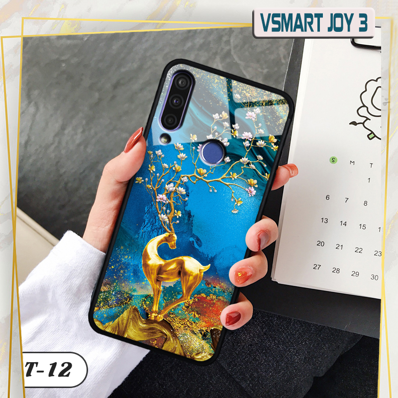 Ốp lưng kính VSMART JOY 3 in 3D ver 3