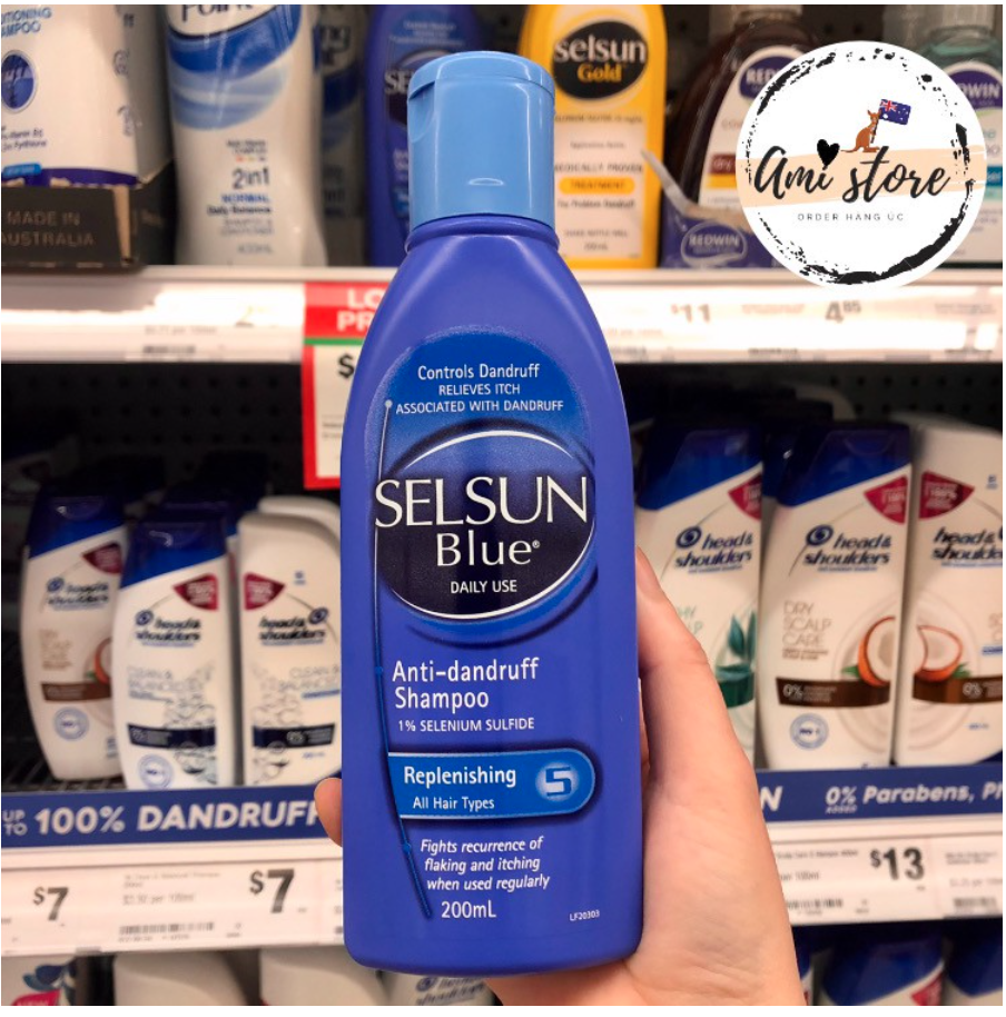Dầu gội Selsun Blue Deep Cleansing Anti Dandruff Shampoo 200ml
