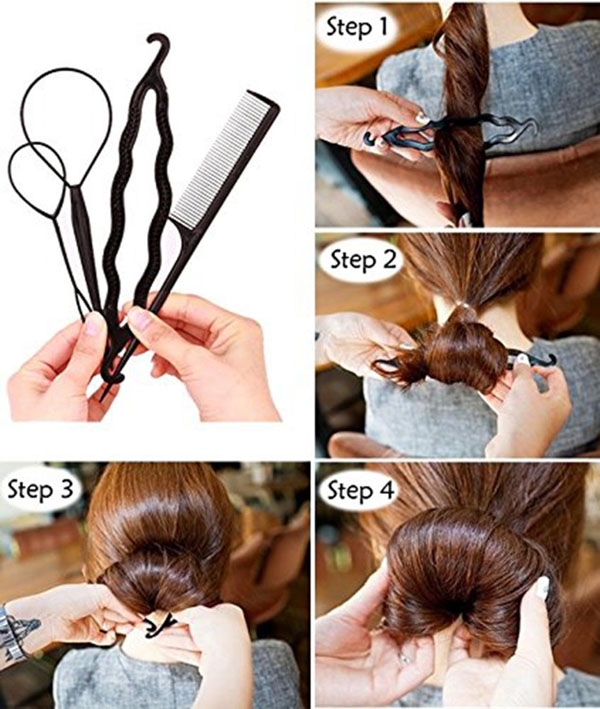 BỘ DÂY BUỘC TÓC 60 CHI TIẾT