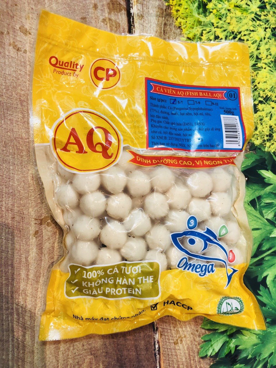 Cá viên CP AQ siêu ngon 500gr