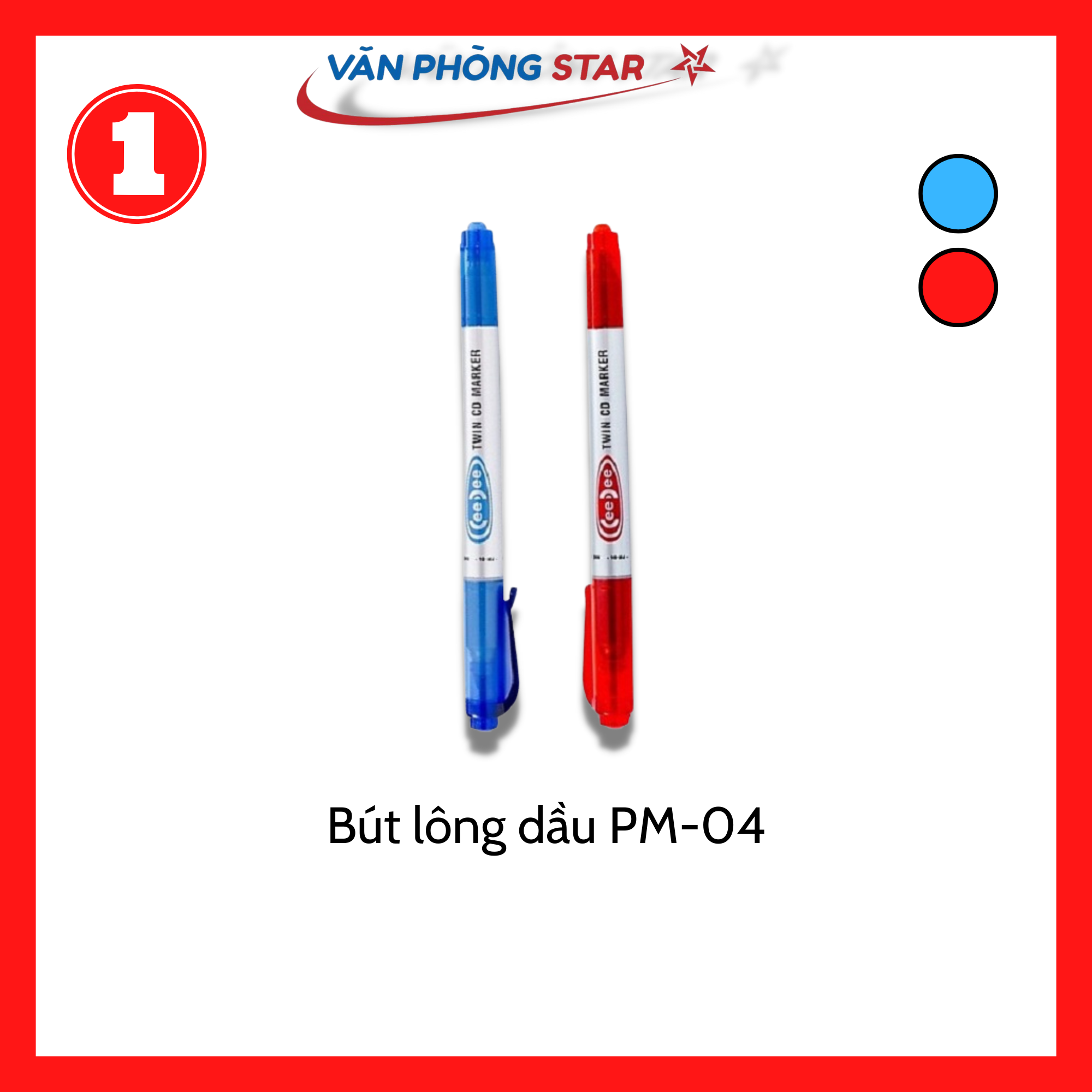 10 Cây Bút lông dầu PM-04