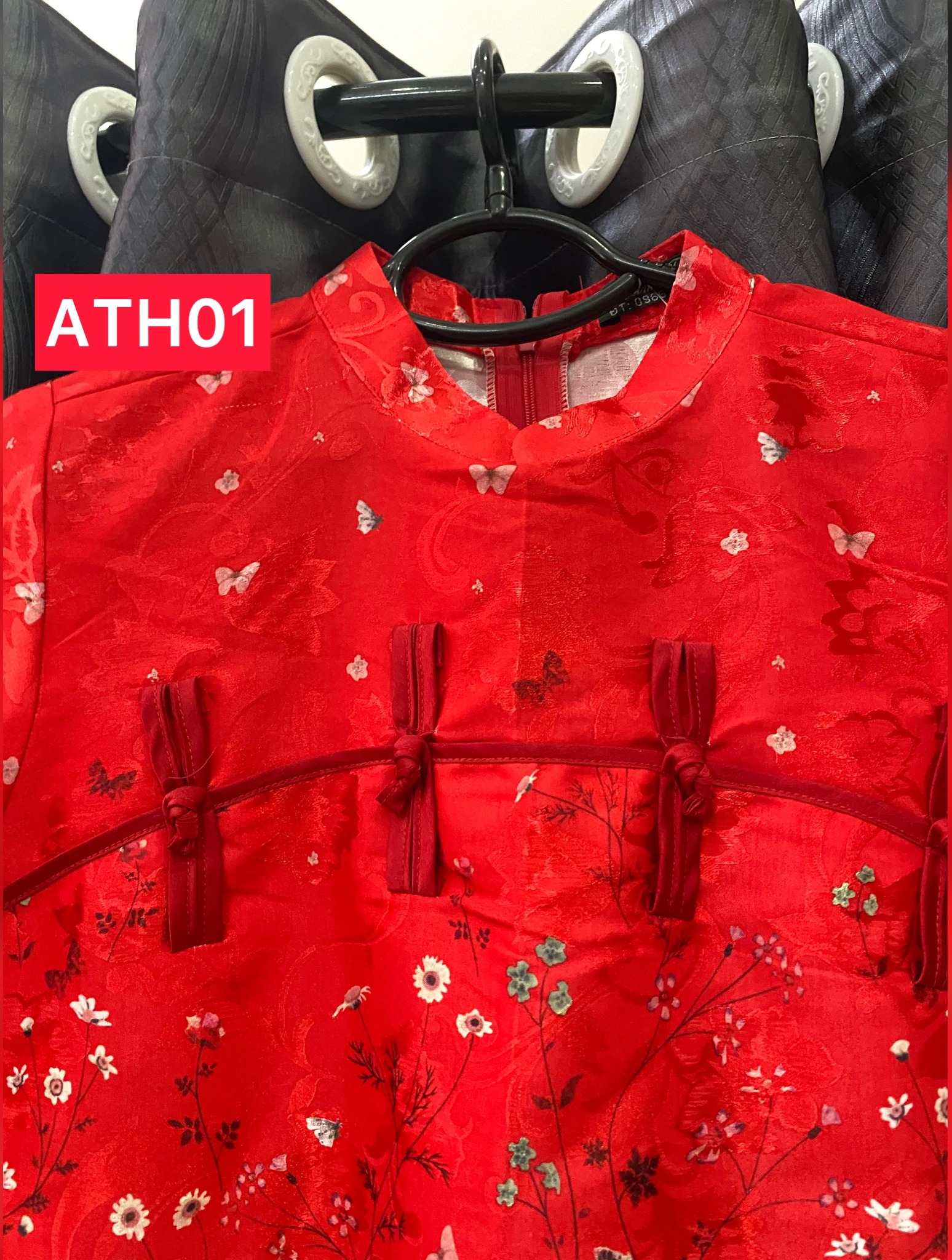 Áo Gấm Cổ Tàu
