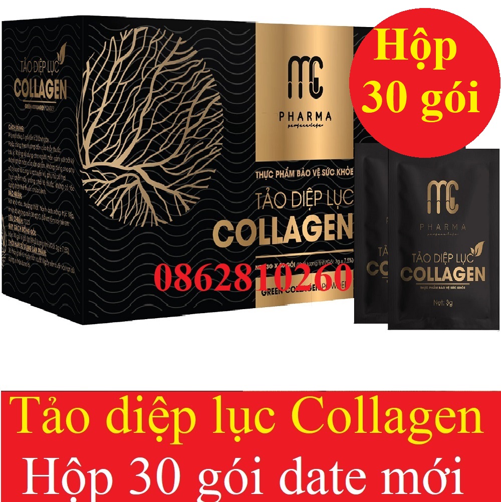 Tảo diệp lục collagen mc pharma magic skin - Thức uống ĐẸP DA, NGỪA MỤN date mới