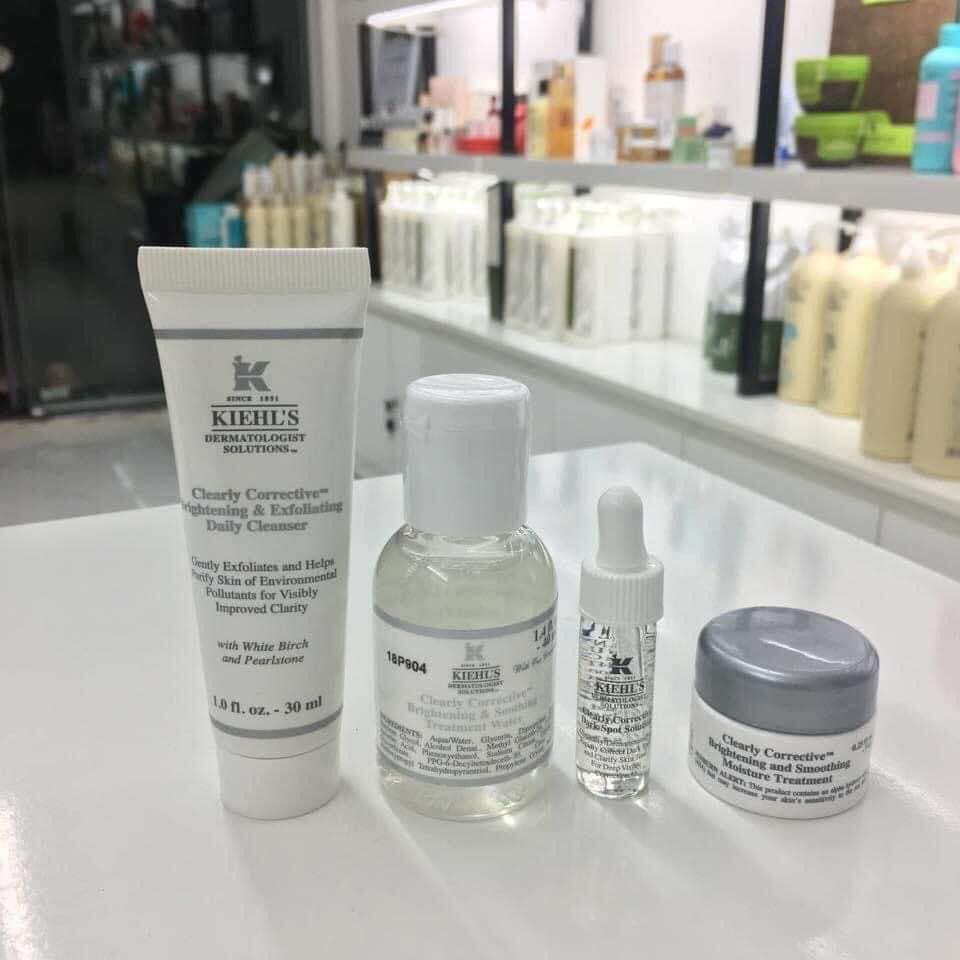 Set dưỡng Kiehls trắng da, mờ thâm nám