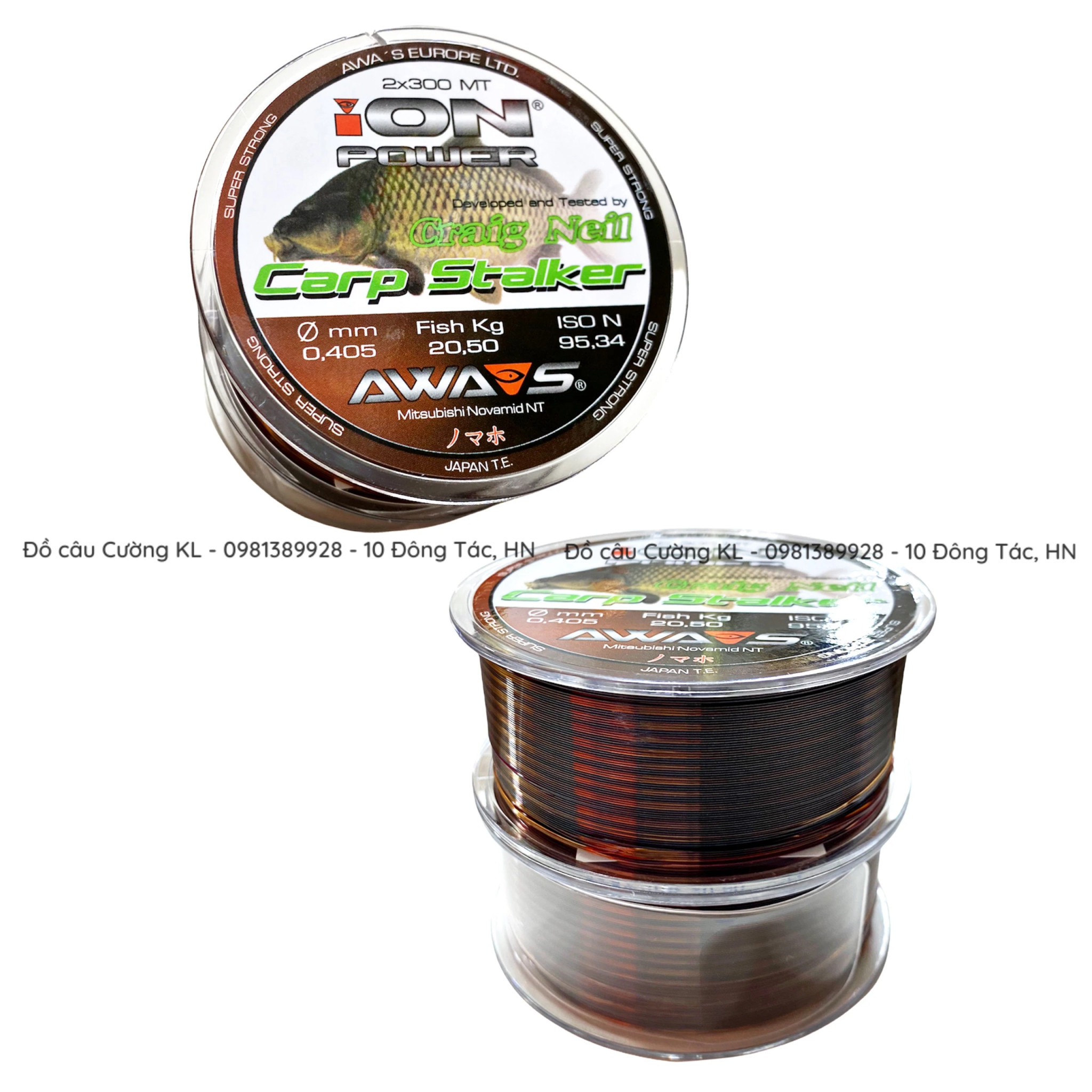 Cước Nhật câu cá Ion power Carp Stalker