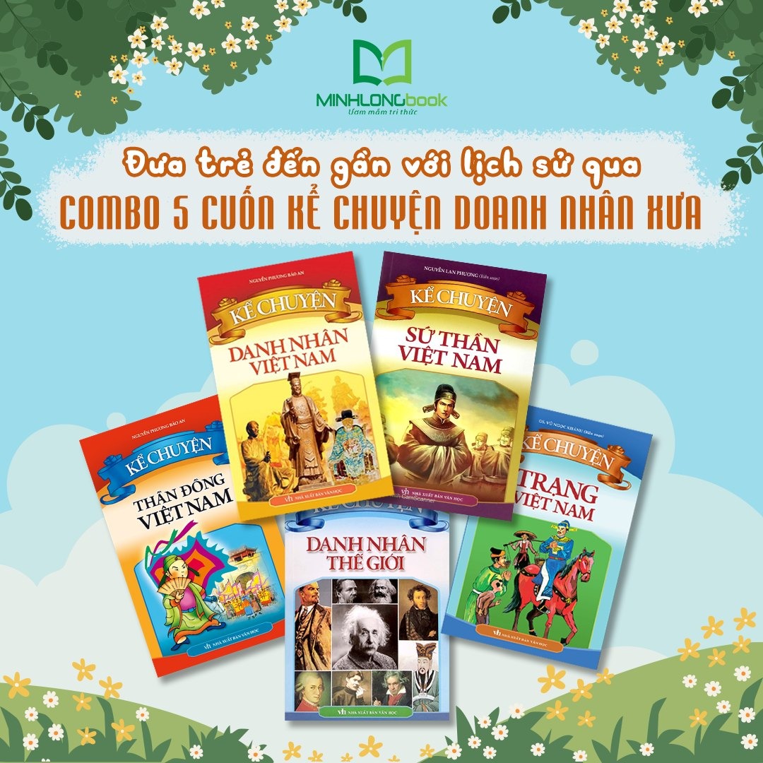 Sách: Combo Kể Chuyện Danh Nhân Xưa (5 Cuốn)