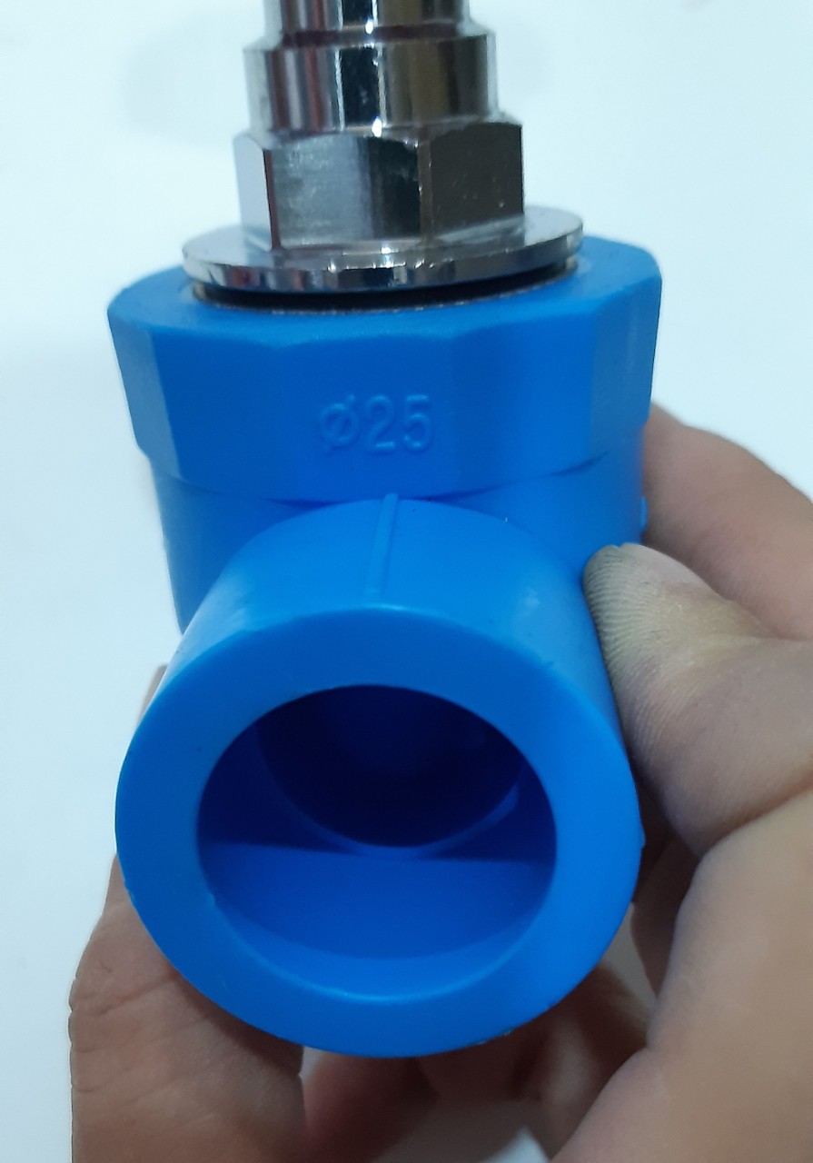 Van cửa PPR , khóa ống hàn nhiệt phi 25