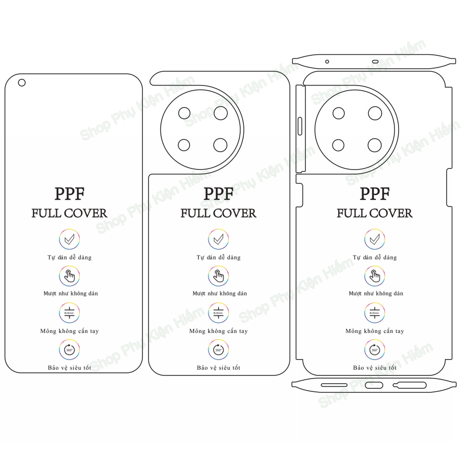 Dán dẻo PPF Oneplus 11 full viền - Tặng dán camera