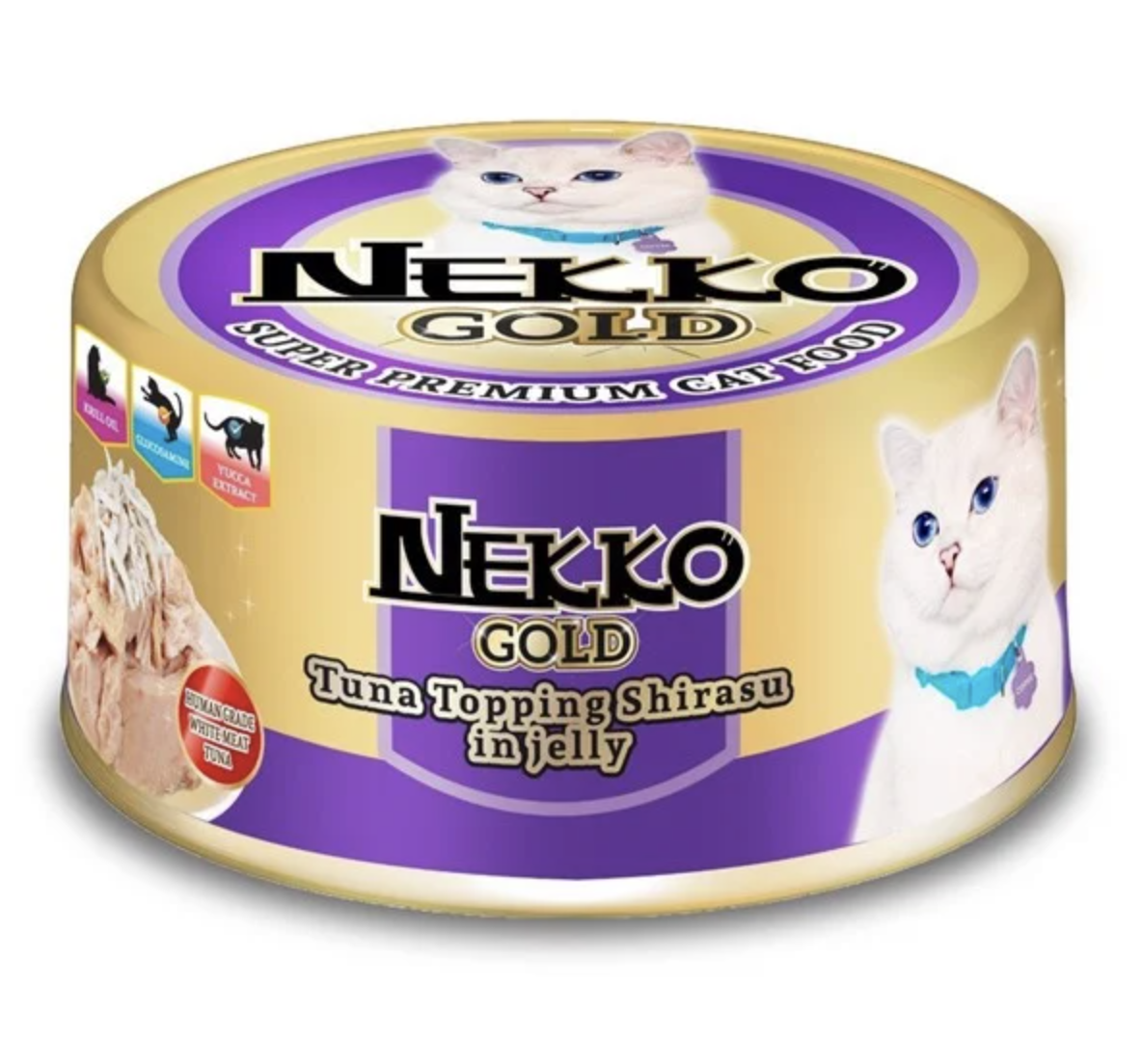 [Chính hãng] Pate Nekko Gold Cho Mèo Mọi Lứa Tuổi - Lon 85g