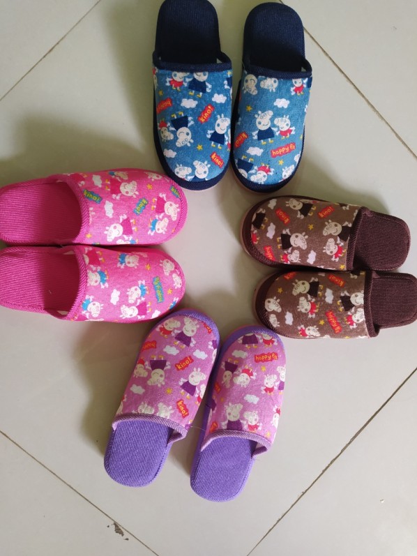 (Size nhỏ) Dép bông đi trong nhà, văn phòng - Dày dặn, êm chân giá rẻ
