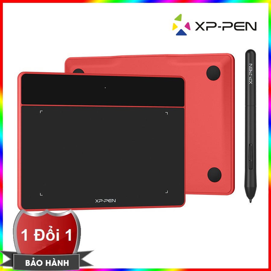 Bảng vẽ máy tính XP-Pen Deco Fun XS - Bảng vẽ đồ họa XP Pen Deco Fun XS kèm bút vẽ không cần pin - Bảng vẽ đồ họa cao cấp - Kèm bút vẽ không cần pin và 10 ngòi dự phòng