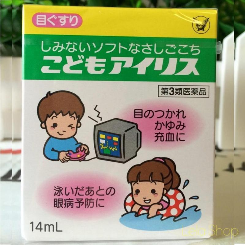 Thuốc Nhỏ Mắt Trẻ Em Taisho Iris Nội Địa Nhật 14Ml cao cấp
