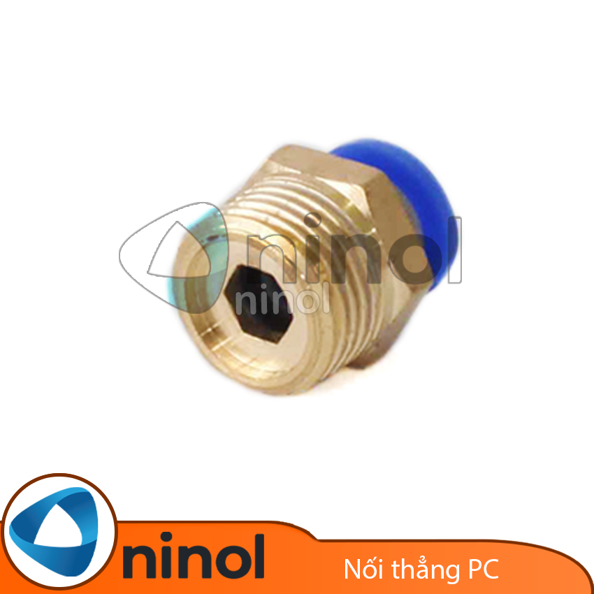 Nối thẳng ống hơi khí nén PC