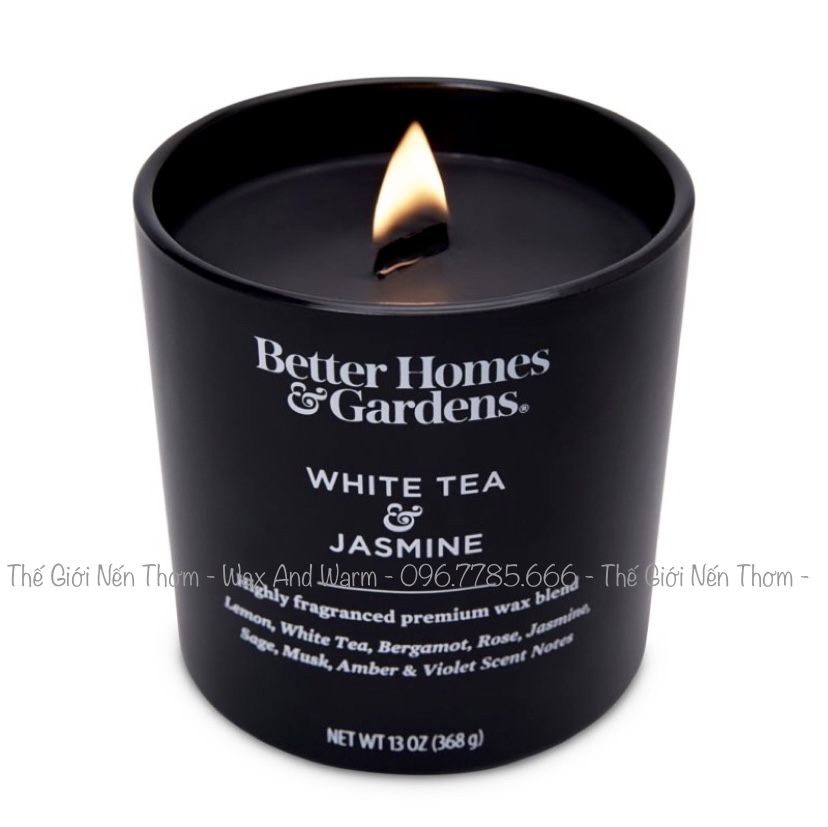 Nến thơm BETTER HOMES & GARDENS 368gr 13oz bấc gỗ 9 mùi