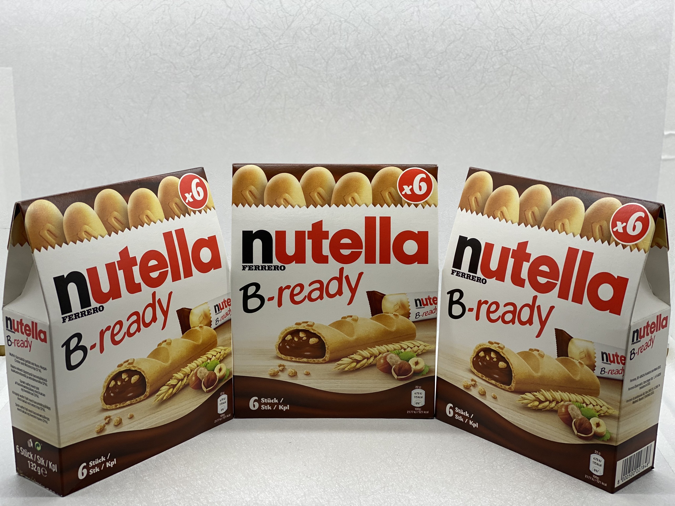 Bánh Nutella nhân socola hạt phỉ-hộp 132gr- Đức