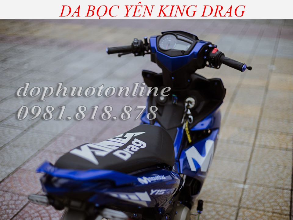Da Bọc Yên King Drag - Freesize Mọi Loại Xe <Dpol>