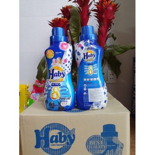 NƯỚC GIẶT QUẦN ÁO HABY 900 ML THÁI LAN