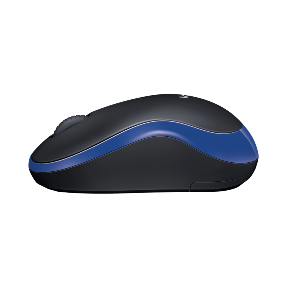 [LAZ TRỢ GIÁ] Chuột quang máy tính không dây Logitech M185 USB 2.4Ghz, pin 1 năm, 1000 DPI (Màu xám / Xanh dương / đỏ) - Pin AA 1 năm - Bảo hành 36 tháng - Hàng Chính Hãng Safety Mart Official