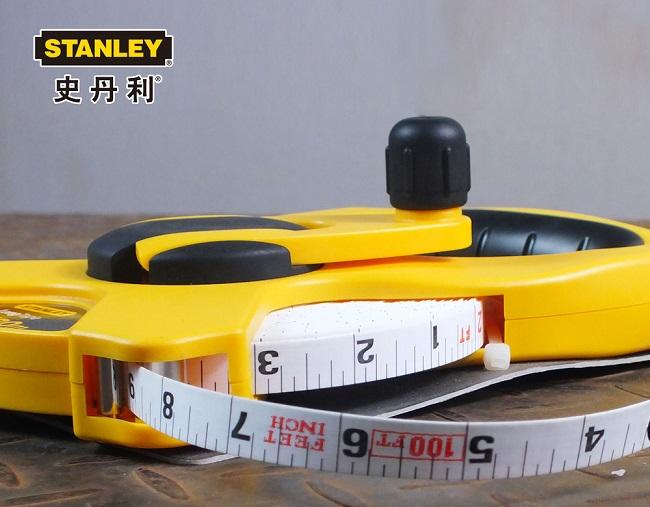 Thước cuộn sợi thủy tinh Stanley 34-791 30m (Vàng)