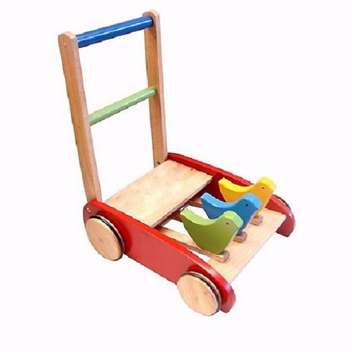Xe Gỗ Tập Đi Hình Con Gà Đáng Yêu Cho Bé