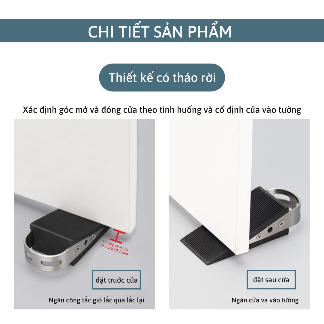 Miếng chèn khe cửa bằng cao su, chặn khe cửa EASYBUY