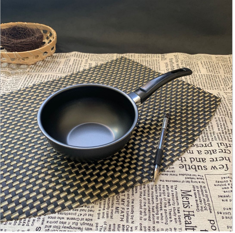 Frying Pan non-stick 1 straps 18 cm super saving-very convenient do the dishes quick heater dining light Compact should Pole save fuel-reasonable price