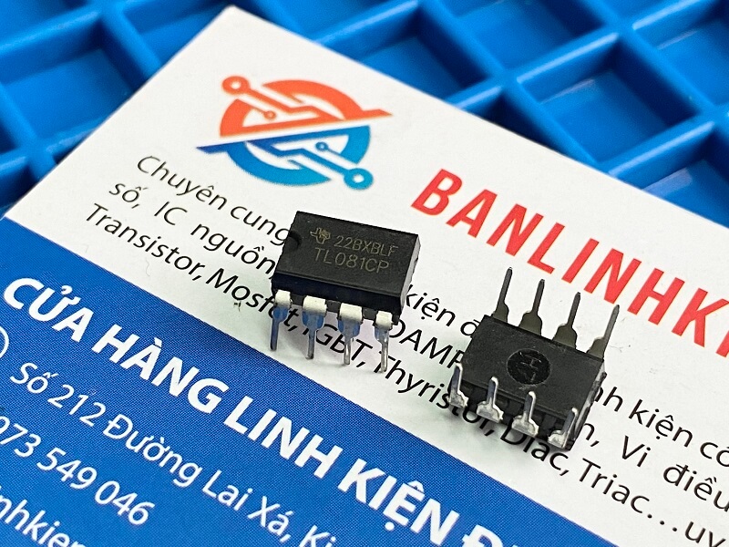 Combo 5 chiếc TL081CP, TL081IP IC Chuyên Dụng DIP-8