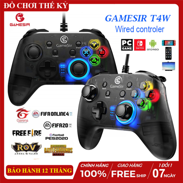 GAMESIR T4 PRO  | Tay cầm chơi game không dây đa năng gamesir T4 pro cho PC | IOS | Android | Switch