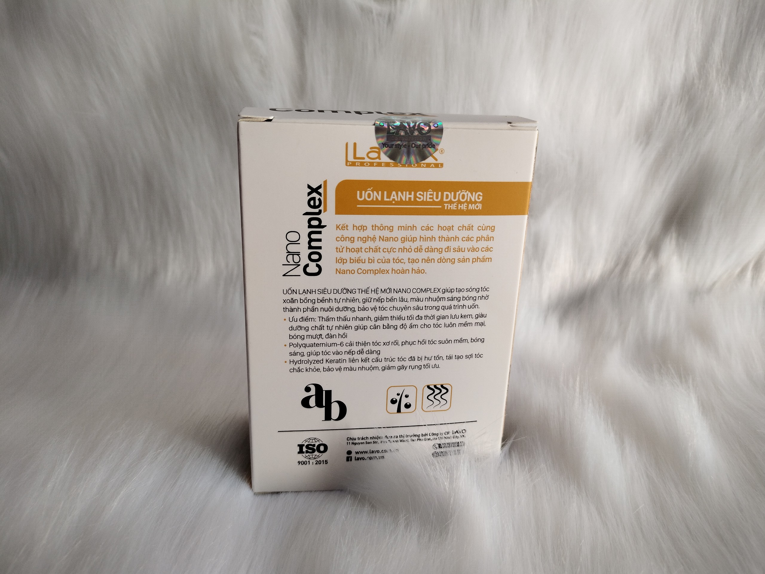 Uốn lạnh siêu dưỡng 100ml thế hệ mới nano complex Lavox